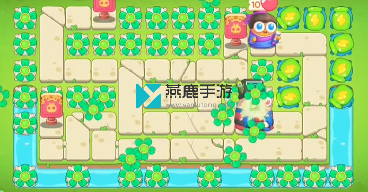 保卫萝卜4纸鸢探春第7关怎么过 保卫萝卜4纸鸢探春第7关满星图文攻略
