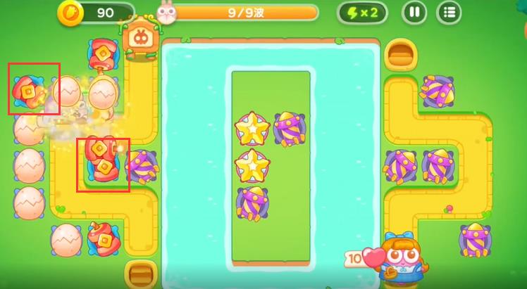 保卫萝卜4绿野奇缘第34关怎么过 保卫萝卜4绿野奇缘第34关满星图文攻略