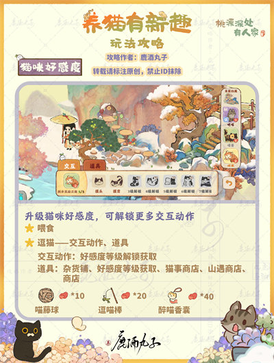 桃源深处有人家养喵有新趣活动玩法攻略