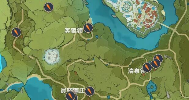 原神2.6百货奇货第二天材料在哪收集 原神2.6百货奇货第二天材料分布图