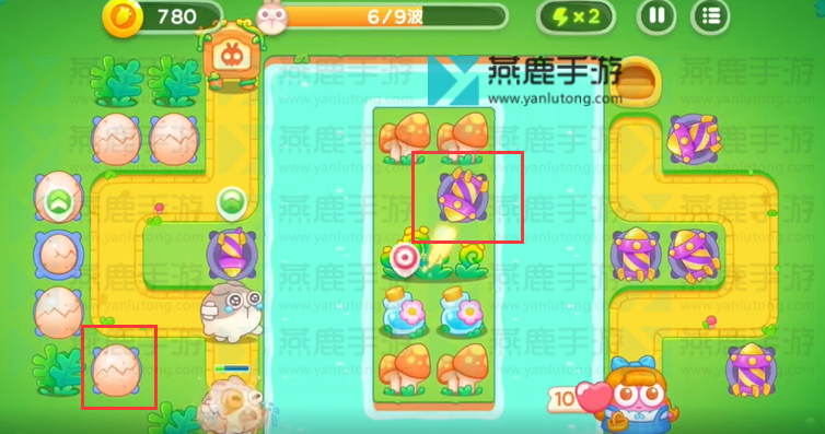 保卫萝卜4绿野奇缘第34关怎么过 保卫萝卜4绿野奇缘第34关满星图文攻略