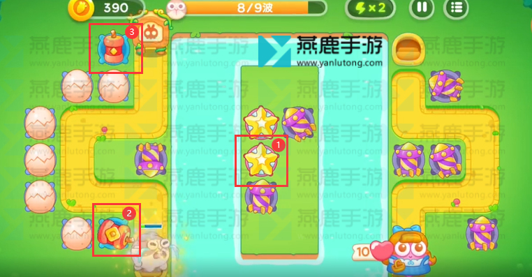 保卫萝卜4绿野奇缘第34关怎么过 保卫萝卜4绿野奇缘第34关满星图文攻略