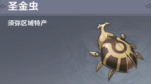 原神圣金虫在哪收集 原神圣金虫收集位置攻略