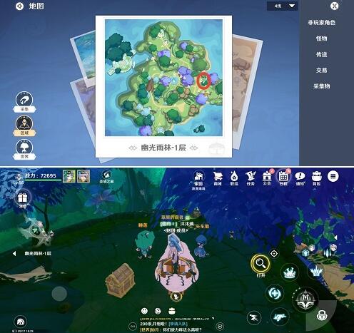 圣境之塔幽光雨林宝箱在哪 圣境之塔幽光雨林宝箱位置攻略