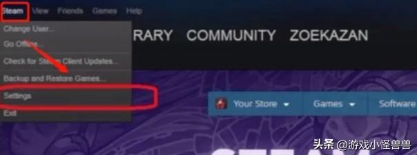 如何将Steam商店改为中文（详细的Steam中文设置教程）