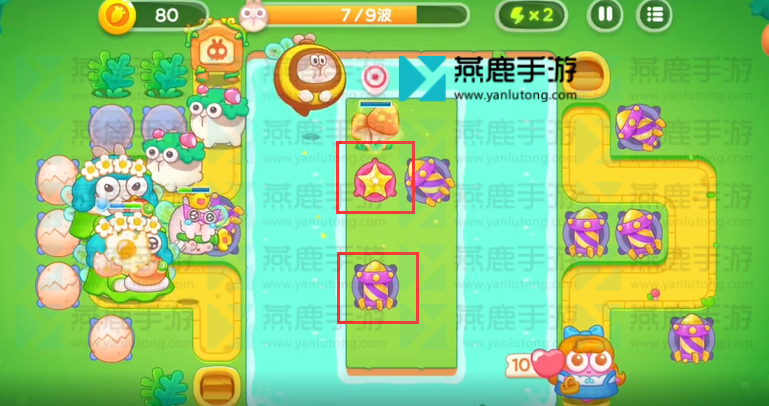 保卫萝卜4绿野奇缘第34关怎么过 保卫萝卜4绿野奇缘第34关满星图文攻略