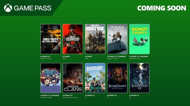 10月Game Pass新作推荐（包含CODBO6等多款游戏）