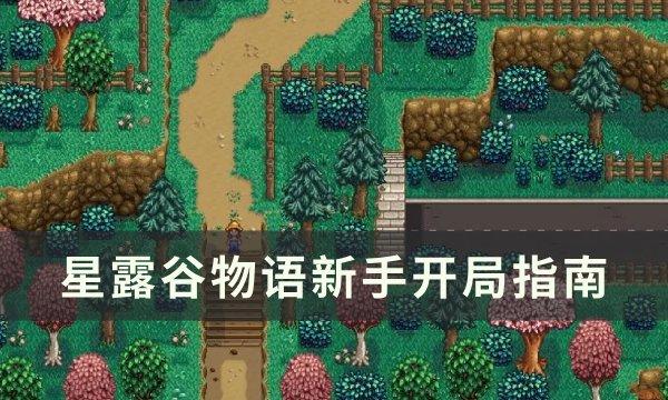 星露谷物语新手开局攻略（快速入门指南与实用技巧）